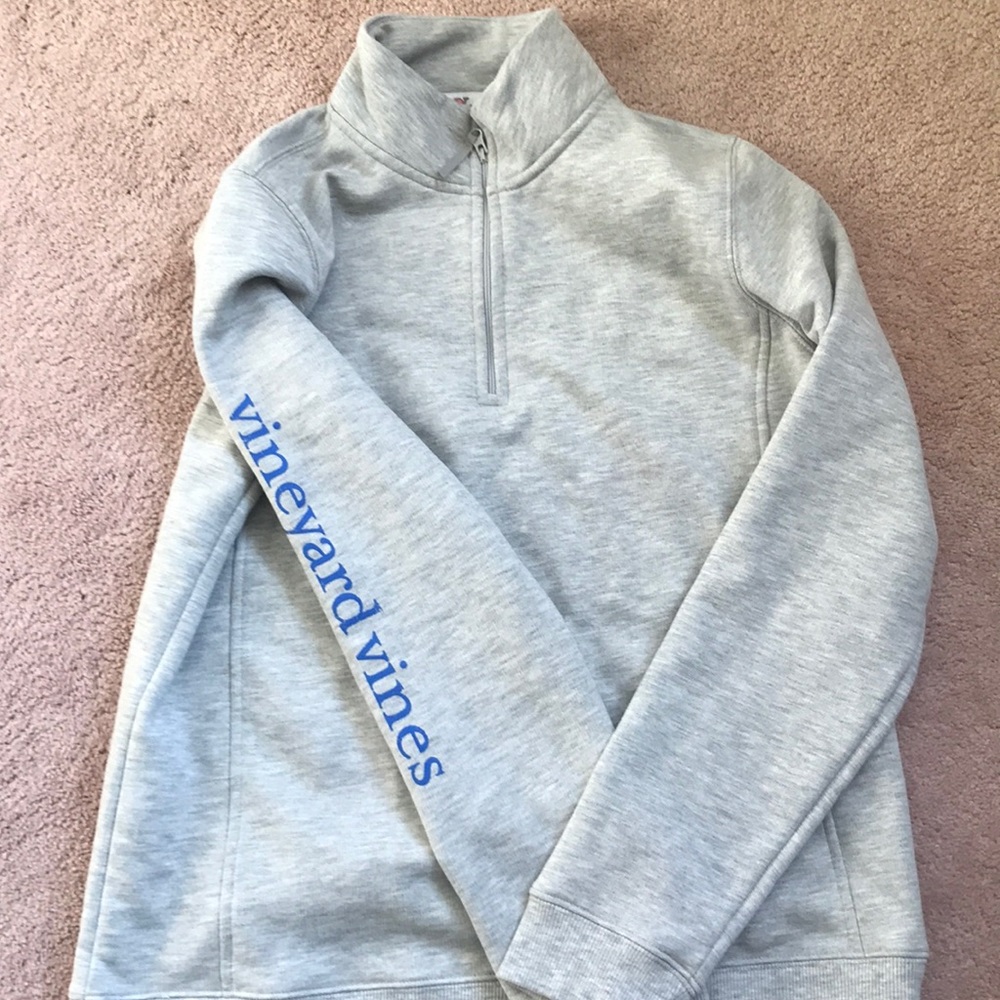 Womens vineyard vines shep shirt 1/4 zip